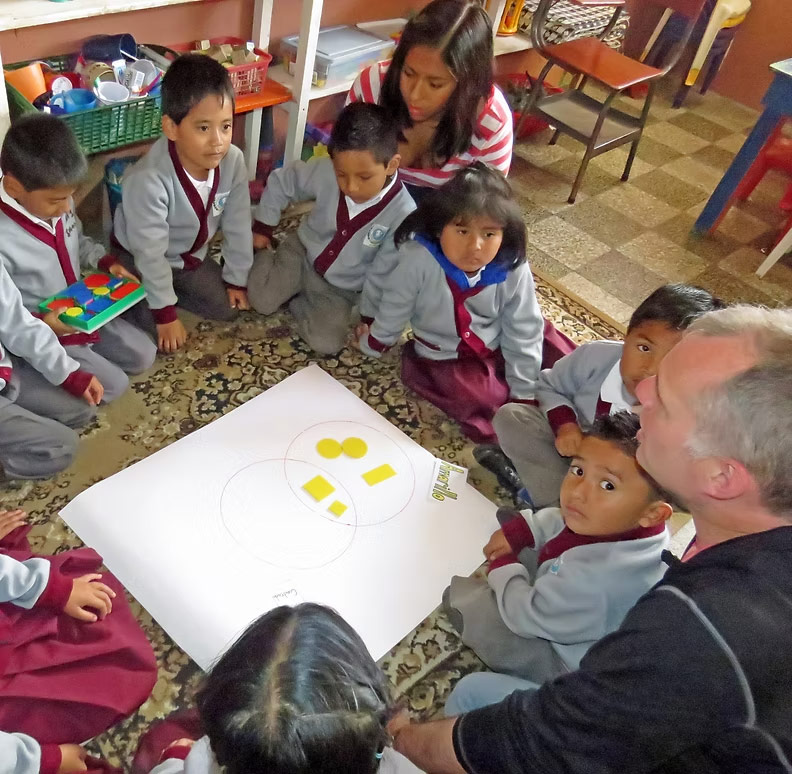 academy students being led by an instructor