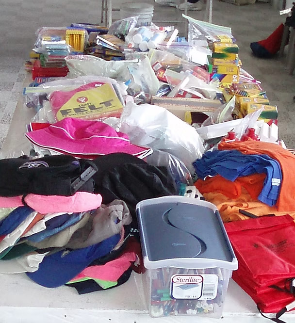 a photo of school supplies